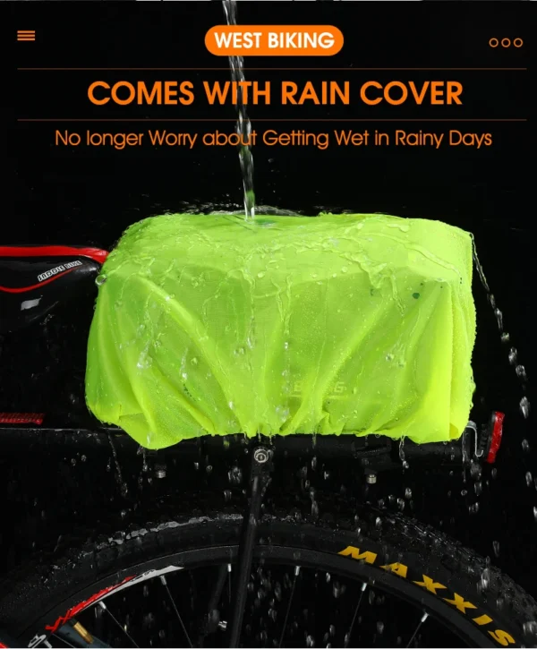 Waterproof Bicycle Back Seat Bag – Durable and Spacious for All Cyclists