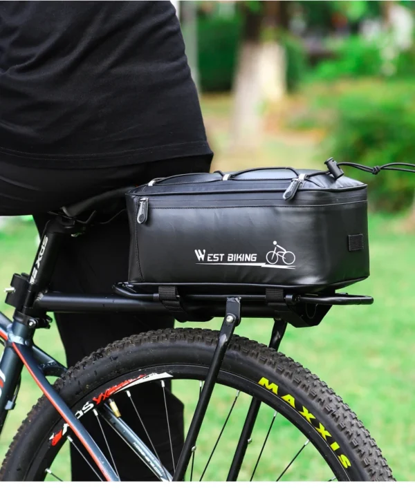 Waterproof Bicycle Back Seat Bag – Durable and Spacious for All Cyclists