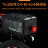 Waterproof Bicycle Back Seat Bag – Durable and Spacious for All Cyclists