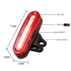 Bright and Durable USB Rechargeable Bike Tail Light