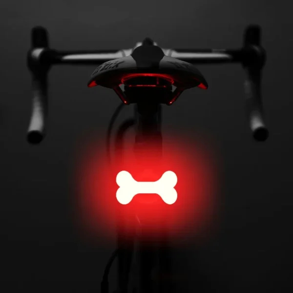 Enhance Your Rides with the Heart-Shaped LED Bike Taillight