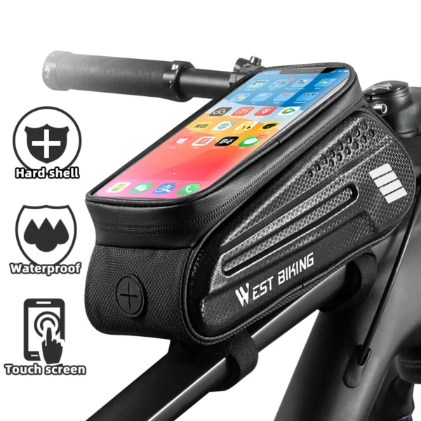 Waterproof bike phone bag