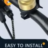 Concealed AirTag Bike Bell – Secure, Stylish, and Weatherproof