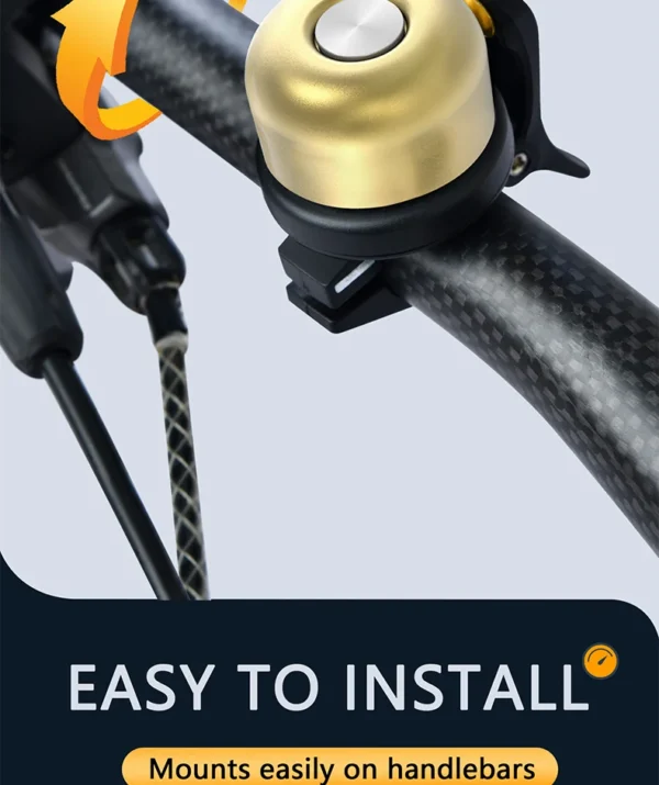 Concealed AirTag Bike Bell – Secure, Stylish, and Weatherproof