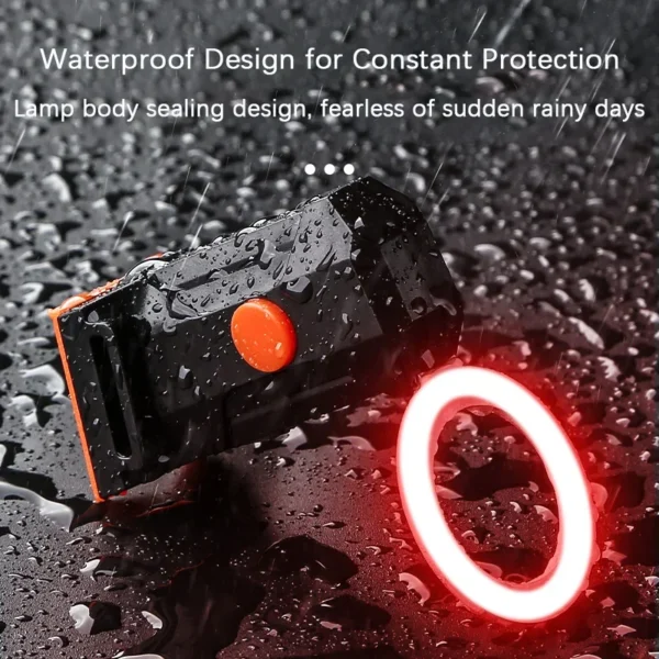 Enhance Your Rides with the Heart-Shaped LED Bike Taillight