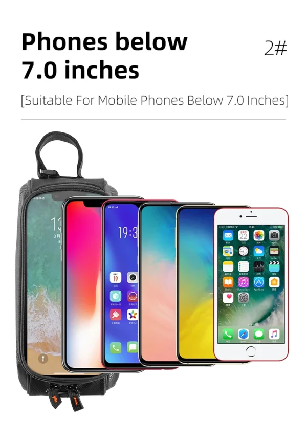 West Biking Waterproof Bike Phone Bag – All-Weather Cycling Essential