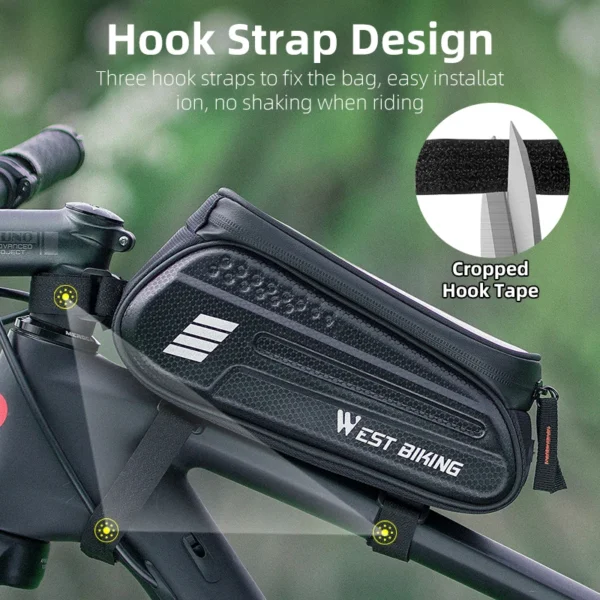West Biking Waterproof Bike Phone Bag – All-Weather Cycling Essential