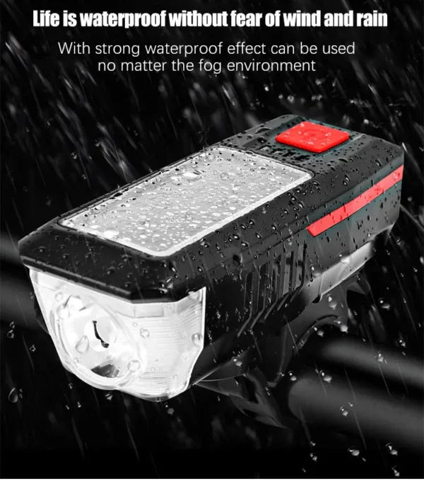 Solar Powered Bike Light – Eco-Friendly and Multifunctional