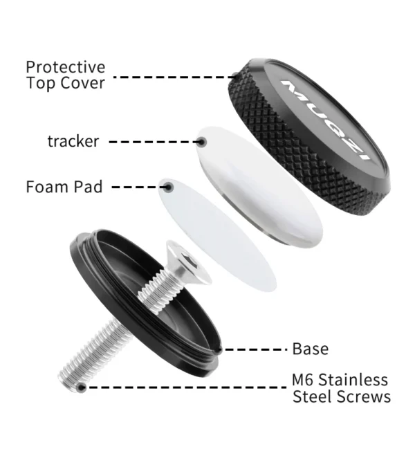 Secure Your Ride with the Waterproof Anti-Theft AirTag Bike Mount
