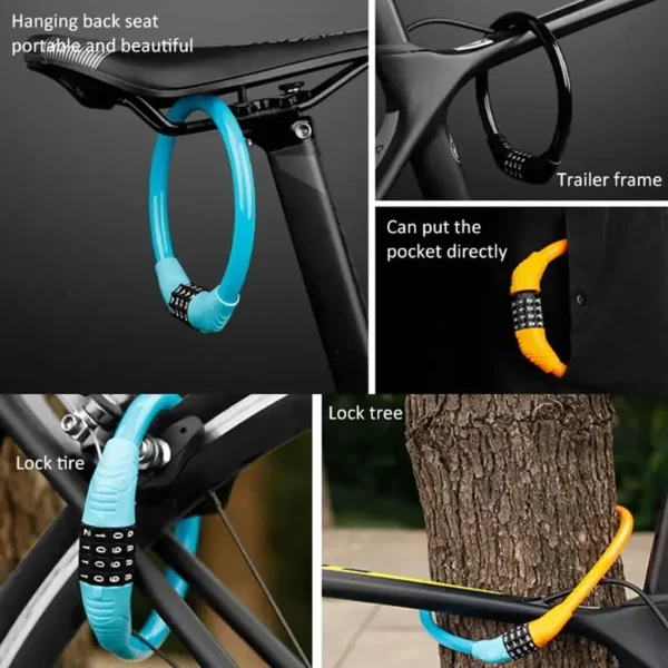 Secure Portable Cable Lock – Durable and Anti-Theft Solution