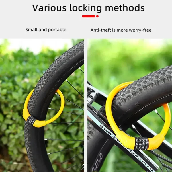 Secure Portable Cable Lock – Durable and Anti-Theft Solution