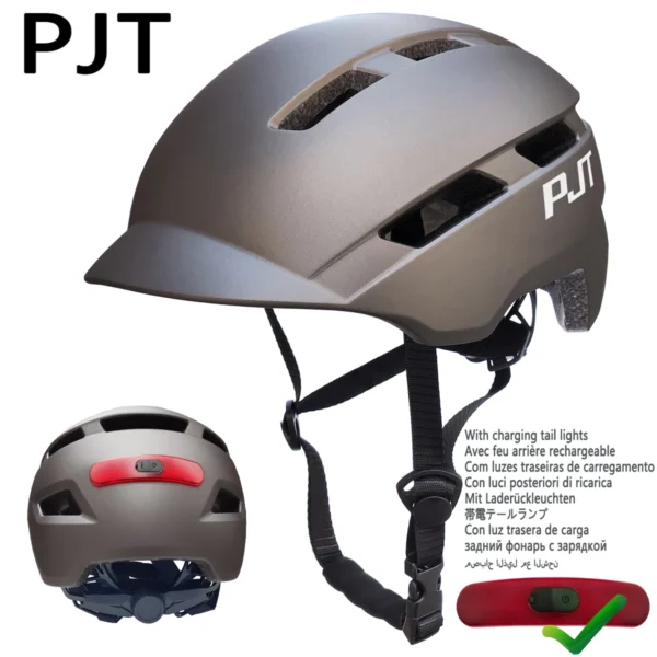 Stay Protected with the USB Rechargeable Cycling Helmet