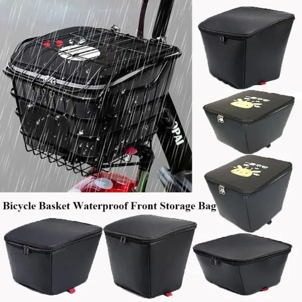 Waterproof Bicycle Storage Basket - Your Ultimate Cycling Companion 🚴‍♂️