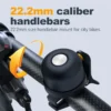 Elegant Anti-Theft Bike Bell for Safety and Style