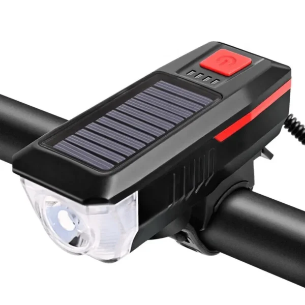 Solar Powered Bike Light – Eco-Friendly and Multifunctional