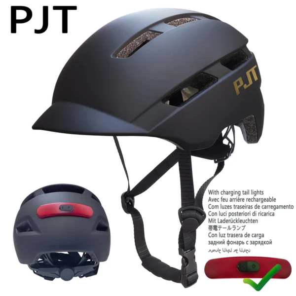 Stay Protected with the USB Rechargeable Cycling Helmet