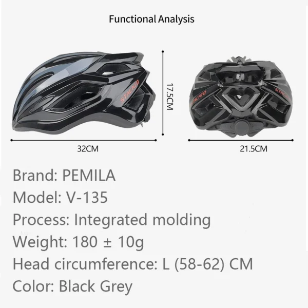 Ultra-Light Impact Resistant Bike Helmet – Comfortable, Durable, and Ventilated