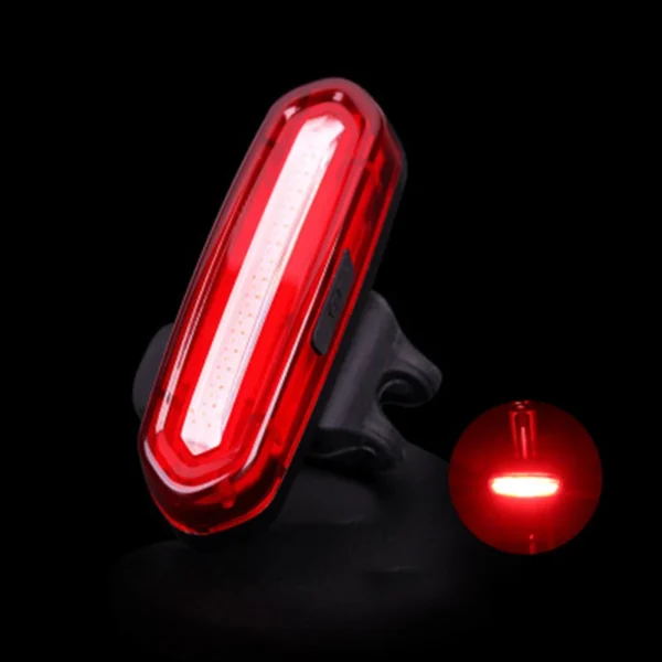 Bright and Durable USB Rechargeable Bike Tail Light