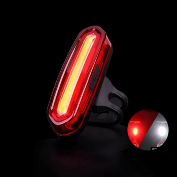 Bright and Durable USB Rechargeable Bike Tail Light