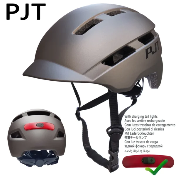 Stay Protected with the USB Rechargeable Cycling Helmet