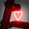Enhance Your Rides with the Heart-Shaped LED Bike Taillight