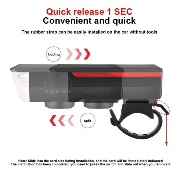 Solar Powered Bike Light – Eco-Friendly and Multifunctional
