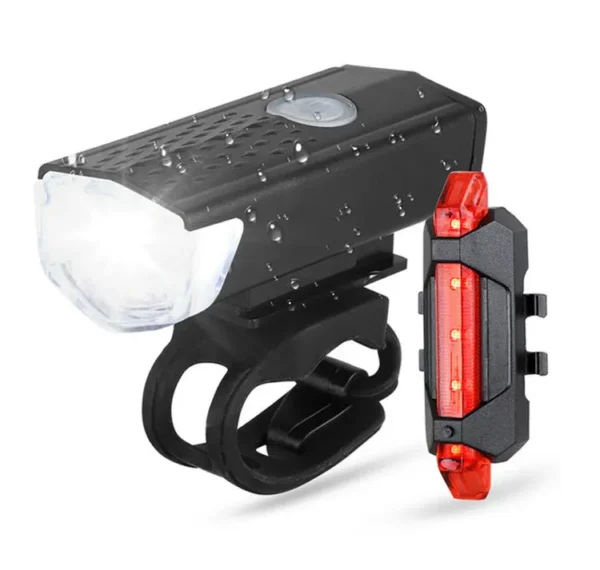 Rechargeable Bike Light Set – Bright, Durable, and Waterproof