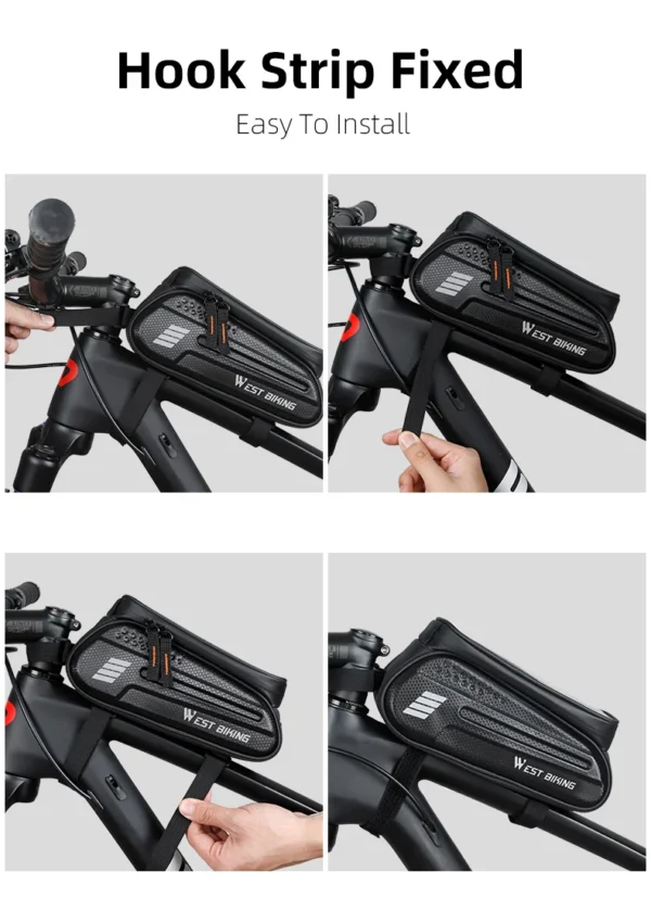 West Biking Waterproof Bike Phone Bag – All-Weather Cycling Essential